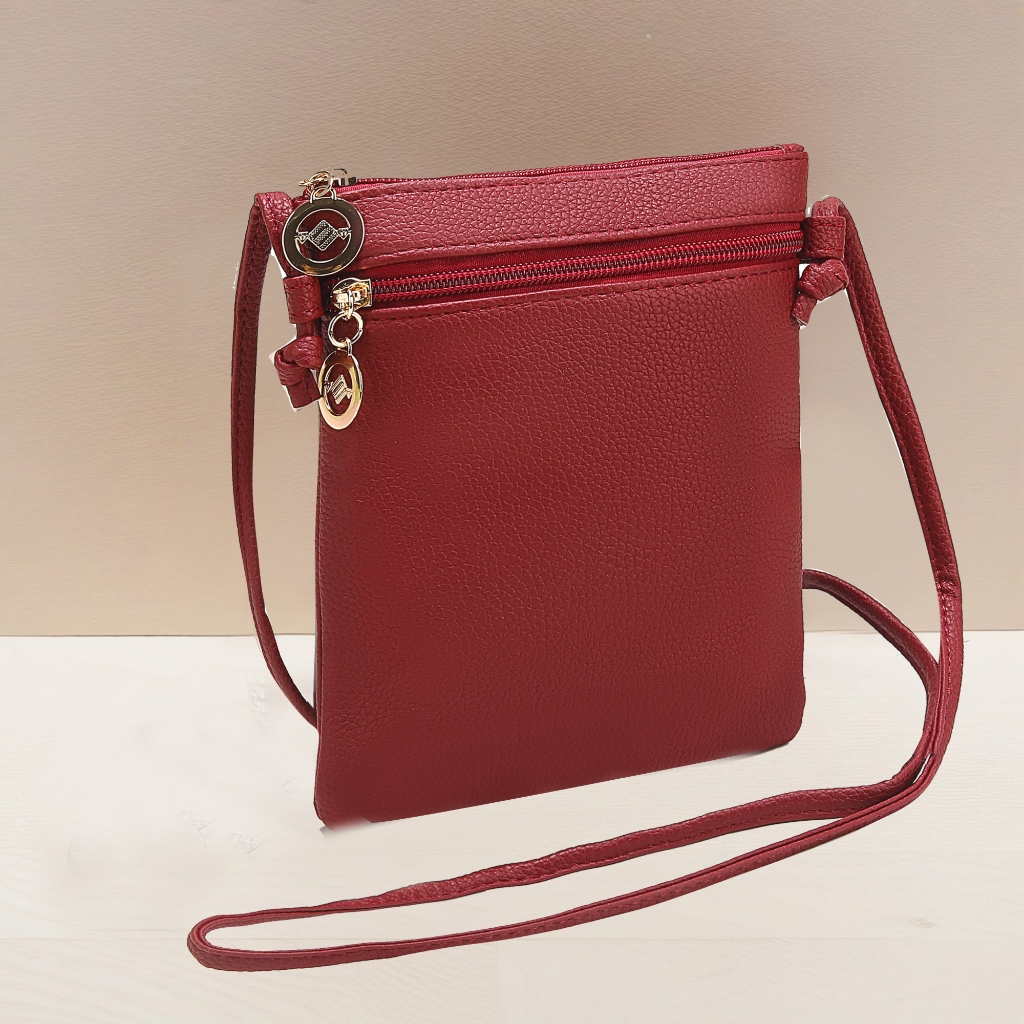 Bolsas Bolsinha Feminina Simple Transversal Cabe Celular L9028 em Oferta na Shopee