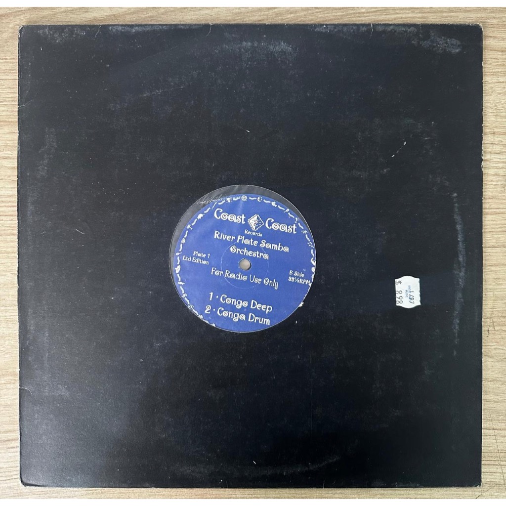 LP Disco Vinil River Plate Samba Orchestra - Congo