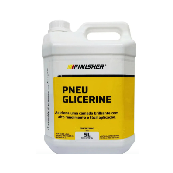 Pneu Glicerine Pretinho 5L finisher