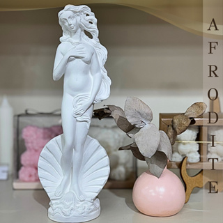 Escultura Deusa Afrodite Vênus de Millus Milo Concha Gesso 26cm em Oferta na Shopee