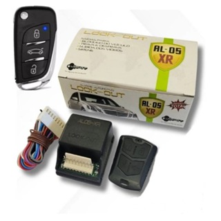 LOOK OUT ALARME UNIVERSAL AUTOMOTIVO - 1 CHAVE CANIVETE E 1 CONTROLE 4 BOTÕES - AL05 XR TXC em Oferta na Shopee