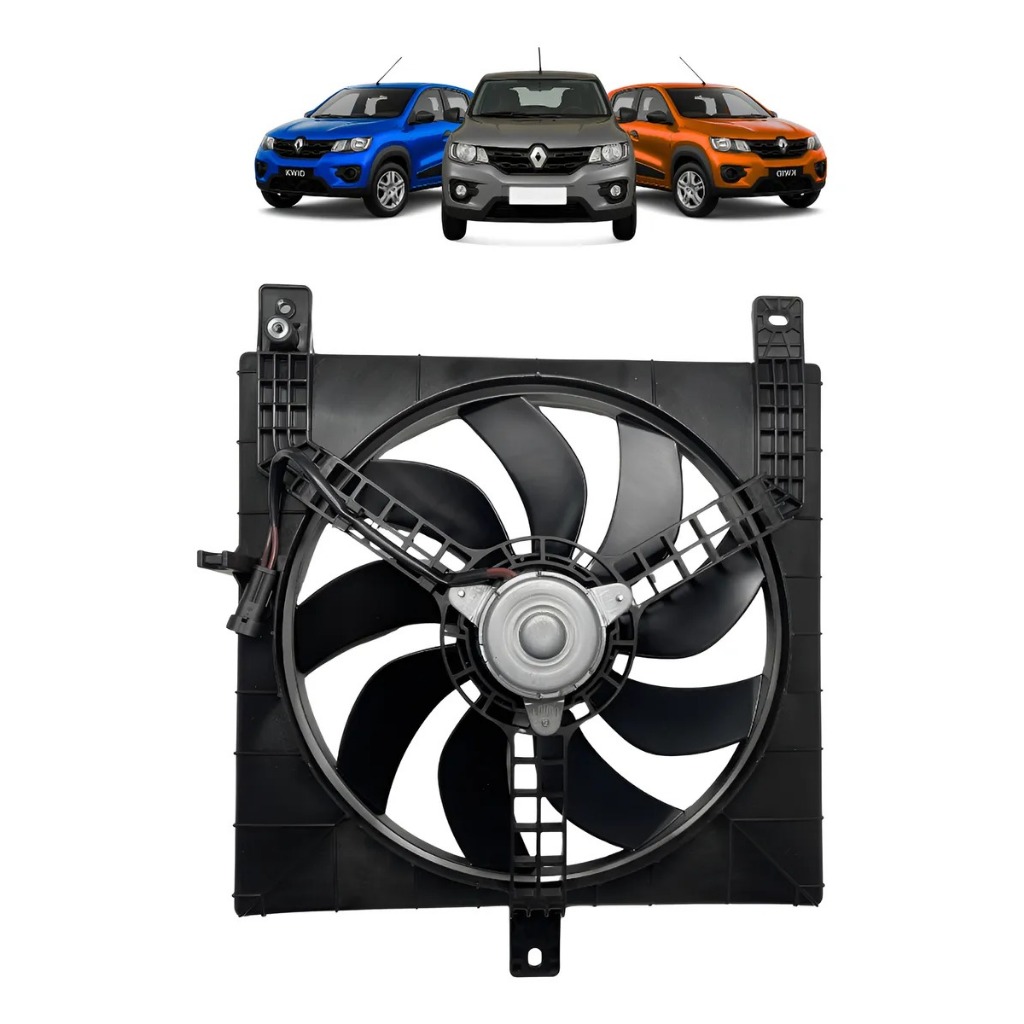 Ventoinha Com Defletor Kwid 214814297r