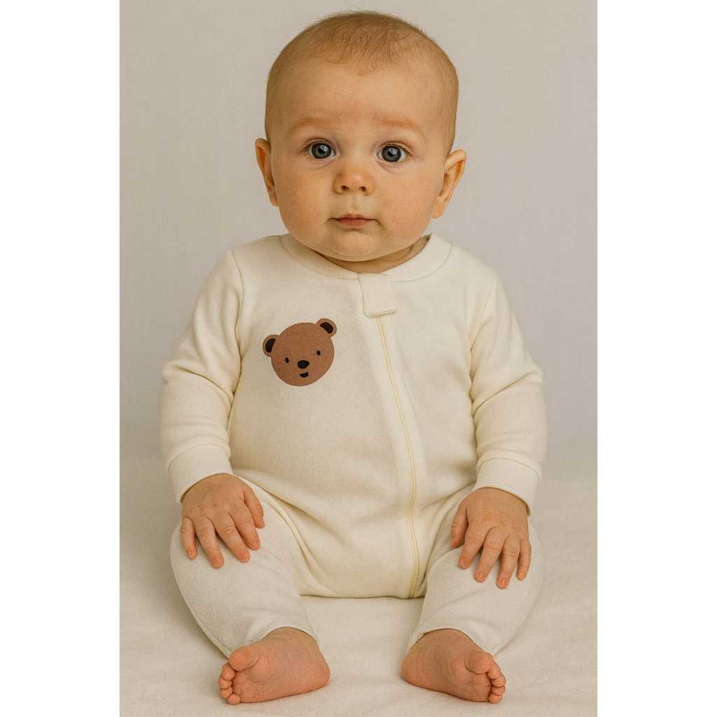 Macacão Bebê Ursinho em Oferta na Shopee