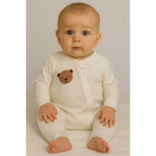Macacão Bebê Ursinho em Oferta na Shopee