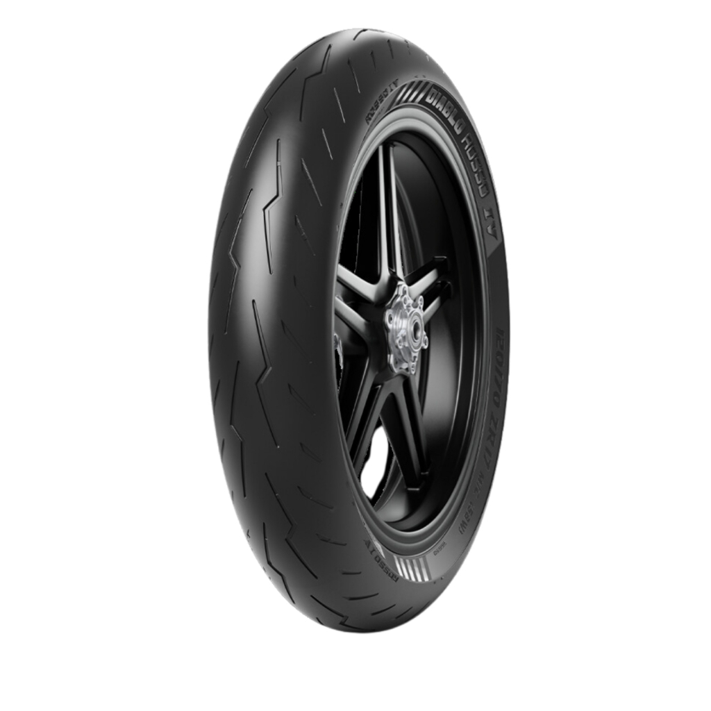 Pneu 110/70-17 Dianteiro Pirelli Diablo Rosso 4 Ninja 300 ABS/STD Z300 Dafra Next 250 Roadwin 250
