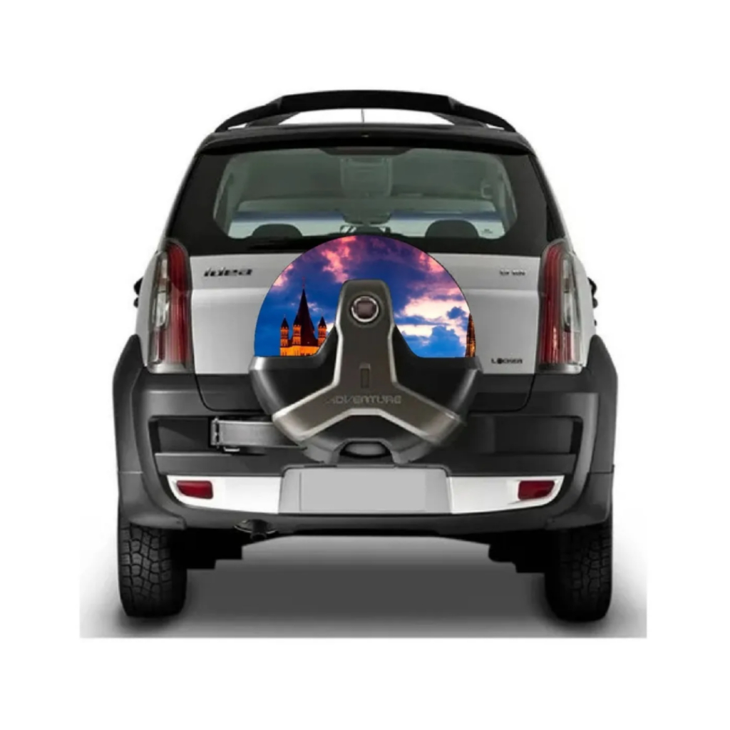 Capa De Estepe Fiat Idea/doblo Adventure Cidade 1