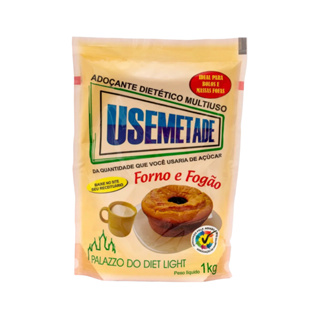ADOÇANTE DIETÉTICO - USE METADE  PACOTE 1Kg BOLOS E MASSAS em Oferta na Shopee