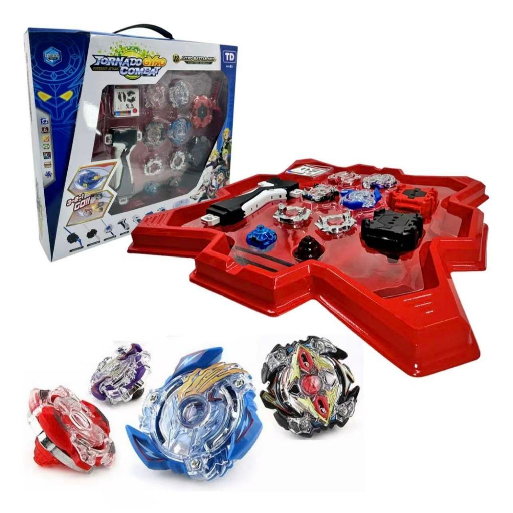 Arena Beyblade Batalha 4 Beyblade 2 Lançador Grip Lançamento