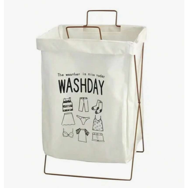 Cesto De Roupa Dobravel Com Suporte Em X Multiuso Organizador Quarto Banheiro Lavanderia SN-11 em Oferta na Shopee