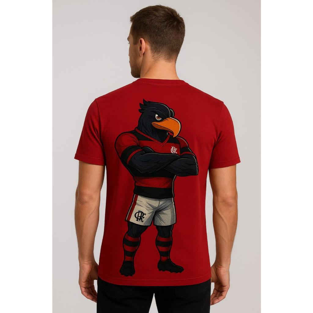 Camiseta Algodão Unissex Tshirt Futebol Envio Já , 100% Algodão malha premium em Oferta na Shopee