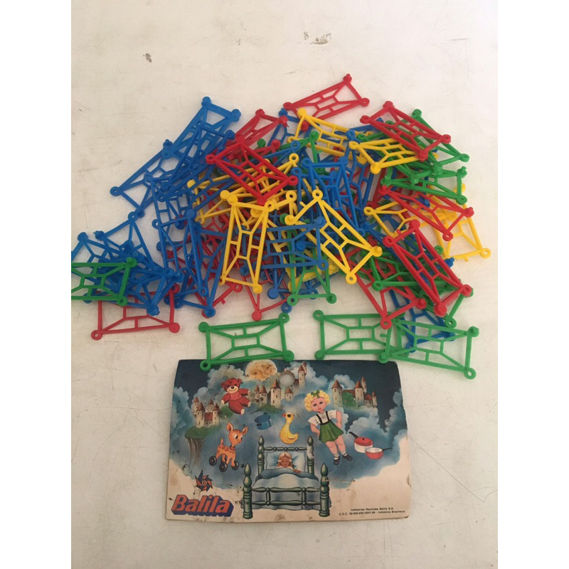 Brinquedo de montar Balila anos 80