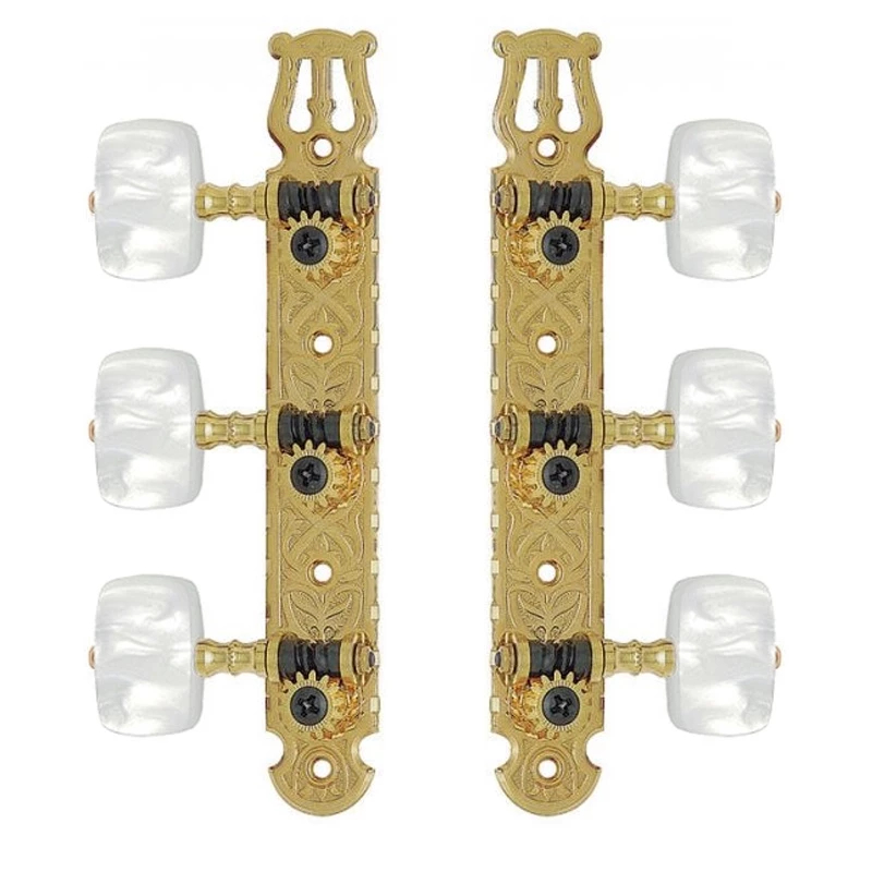 Tarraxa Gotoh Para Violão Clássico Nylon Dourada 35G1600-EW