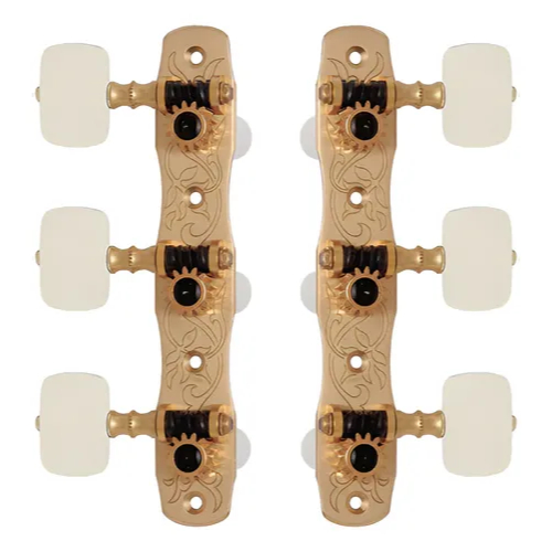 Tarraxa Gotoh Para Violão Clássico Nylon Luxo 35G1800GD-EI