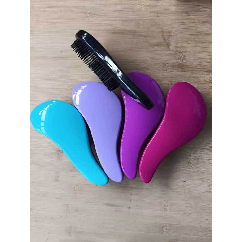 Kit  Escovas Mágica Para Cabelo com Cabo Para Desembaraçar Banho