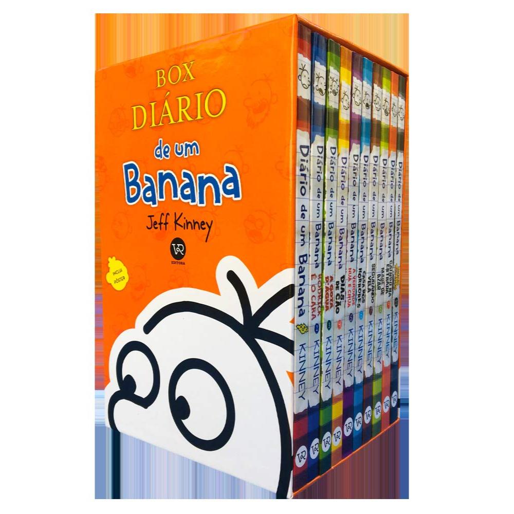 BOX DIÁRIO DE UM BANANA  10 VOLUMES