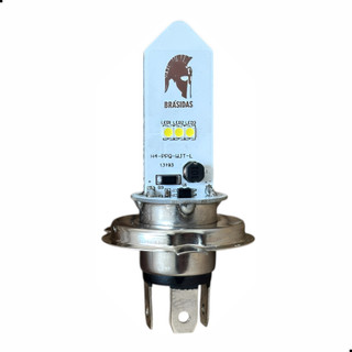 Lâmpada Farol Led Moto H4 Titan Fan 150/160 6500k Economica Lampada Led H4 Cbx Nx Bros Titan 6500k