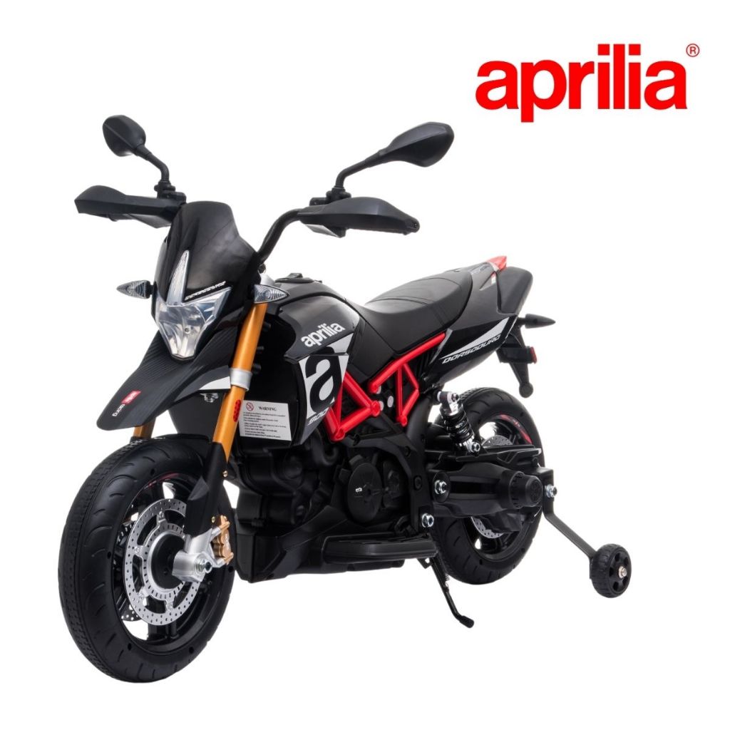 Moto Elétrica Infantil Importway Aprilia Dorsoduro 900 Mini 12V Bivolt com Luzes LED e Sons