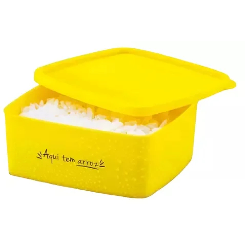 Jeitosinho Arroz Amarelo 400ml Tupperware Letrinha