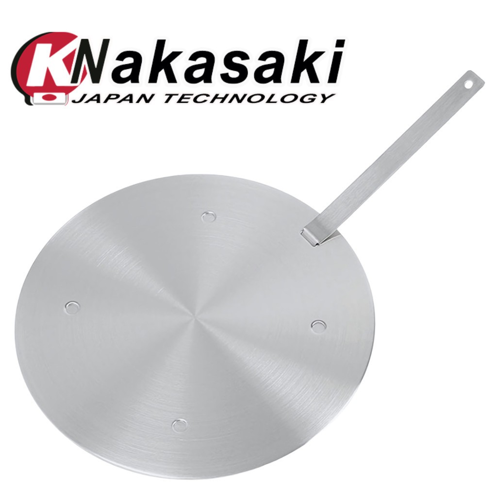 Adaptador Conversor de Indução 24cm Difusor Inox 3 Camadas Qualquer Tipo De Panela e Fogão