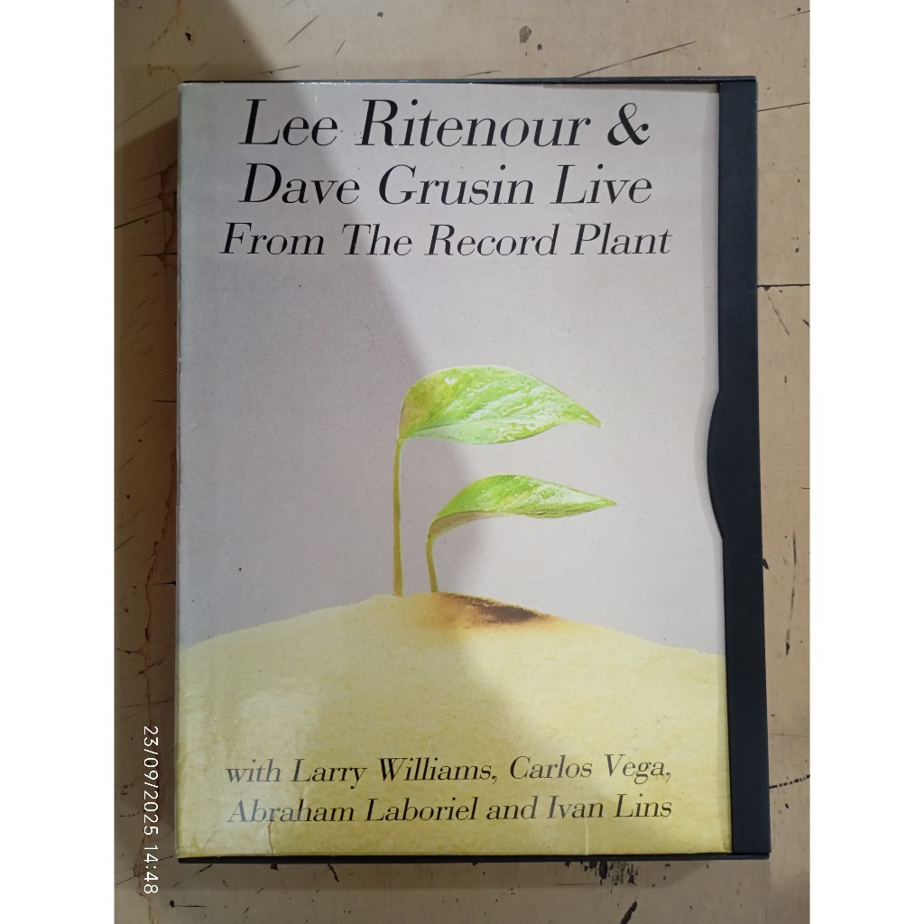 Dvd Lee Ritenour e Dave Grusin Live From The Record Plant