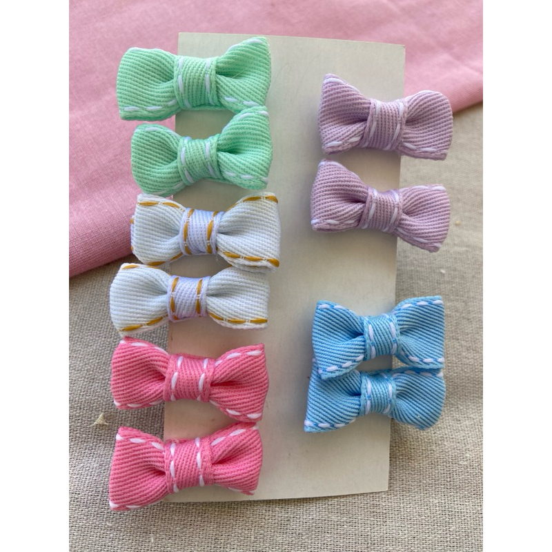 Kit lacinho em velcro, RN bebê com pouco cabelo em Oferta na Shopee