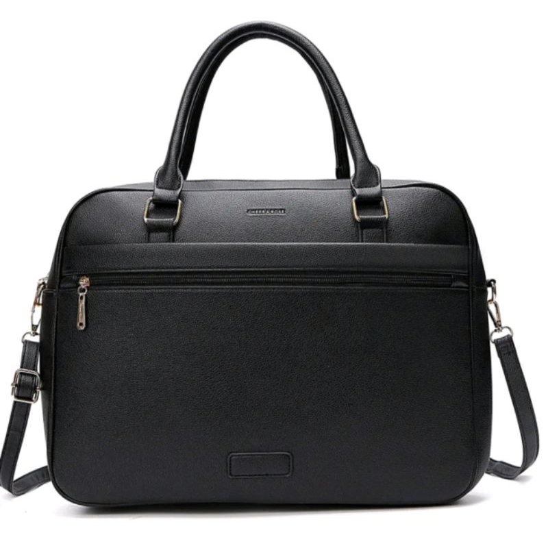 Bolsa executiva, design Slim Preta e Unissex, feminina ou masculina