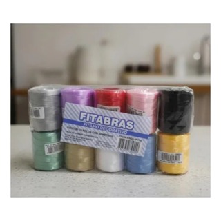 FITILHO DECORATIVO 05X50 - PT/10 - SORTIDOS em Oferta na Shopee