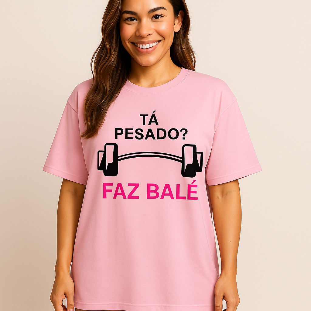 Camiseta Feminina De Academia T Shirt  Blusa 100% Algodão Estampa Halter Balé ENVIO IMEDIATO em Oferta na Shopee