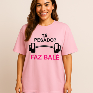 Camiseta Feminina De Academia T Shirt  Blusa 100% Algodão Estampa Halter Balé ENVIO IMEDIATO em Oferta na Shopee