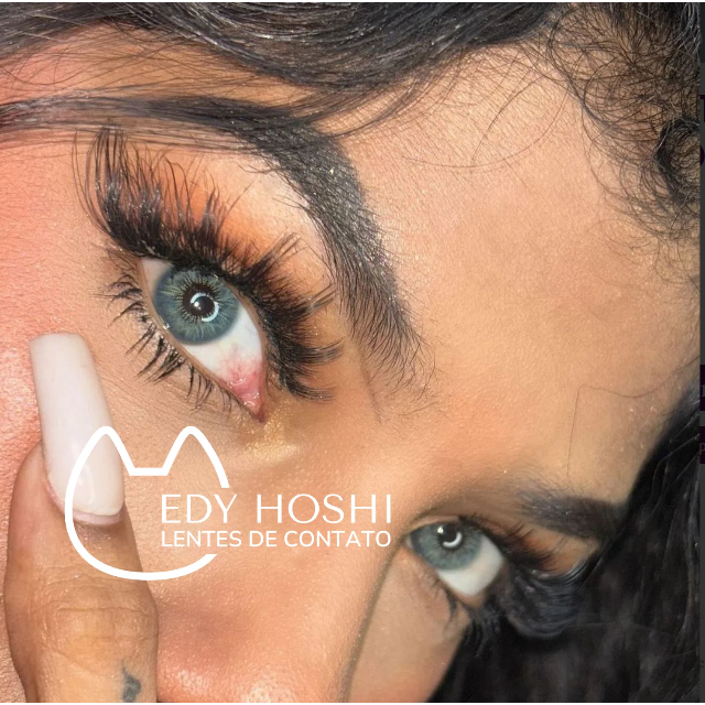 Lentes de Contato Edy Hoshi Be Natural Topázio com Pupila Reduzida Anual - 1 par