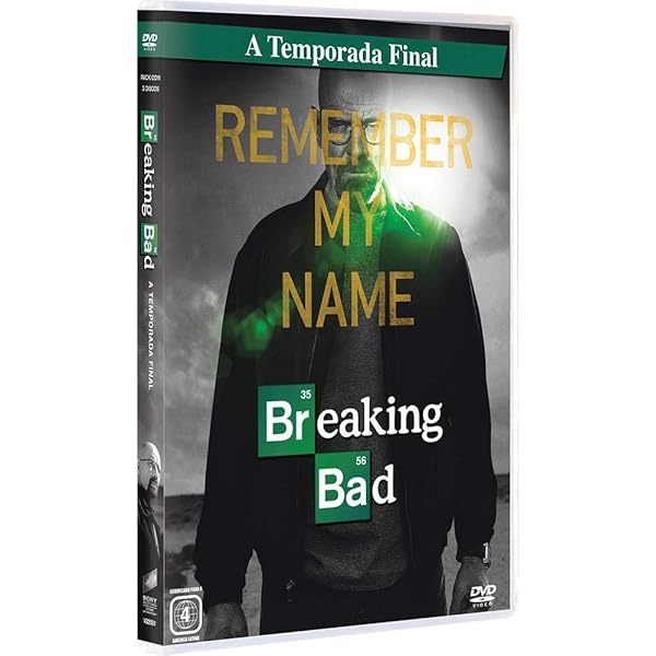 DVD - BREAKING BAD - A TEMPORADA FINAL COMPLETA