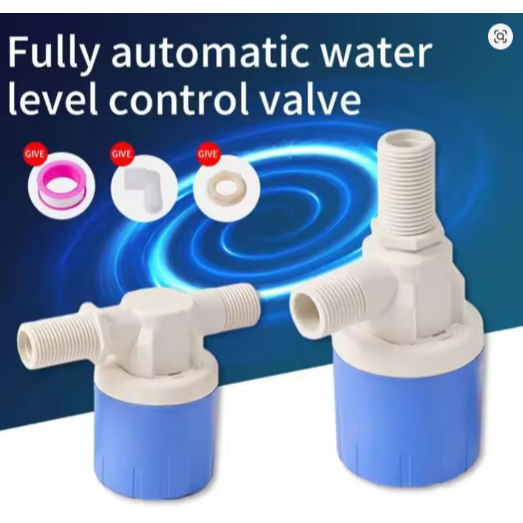 Válvula flutuante de controle de nível de água totalmente automática, 1/2" ou 3/4" ou 1" com entrada lateral ou superior
