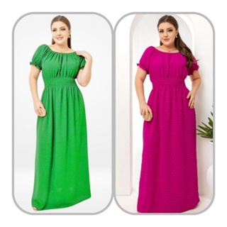 Vestido  Longo Evangélico Feminino  Duna Pipoca em Oferta na Shopee