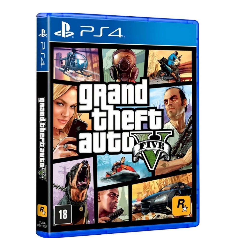 Grand Theft Auto V Standard Edition Ps4 Físico - Miniatura 2