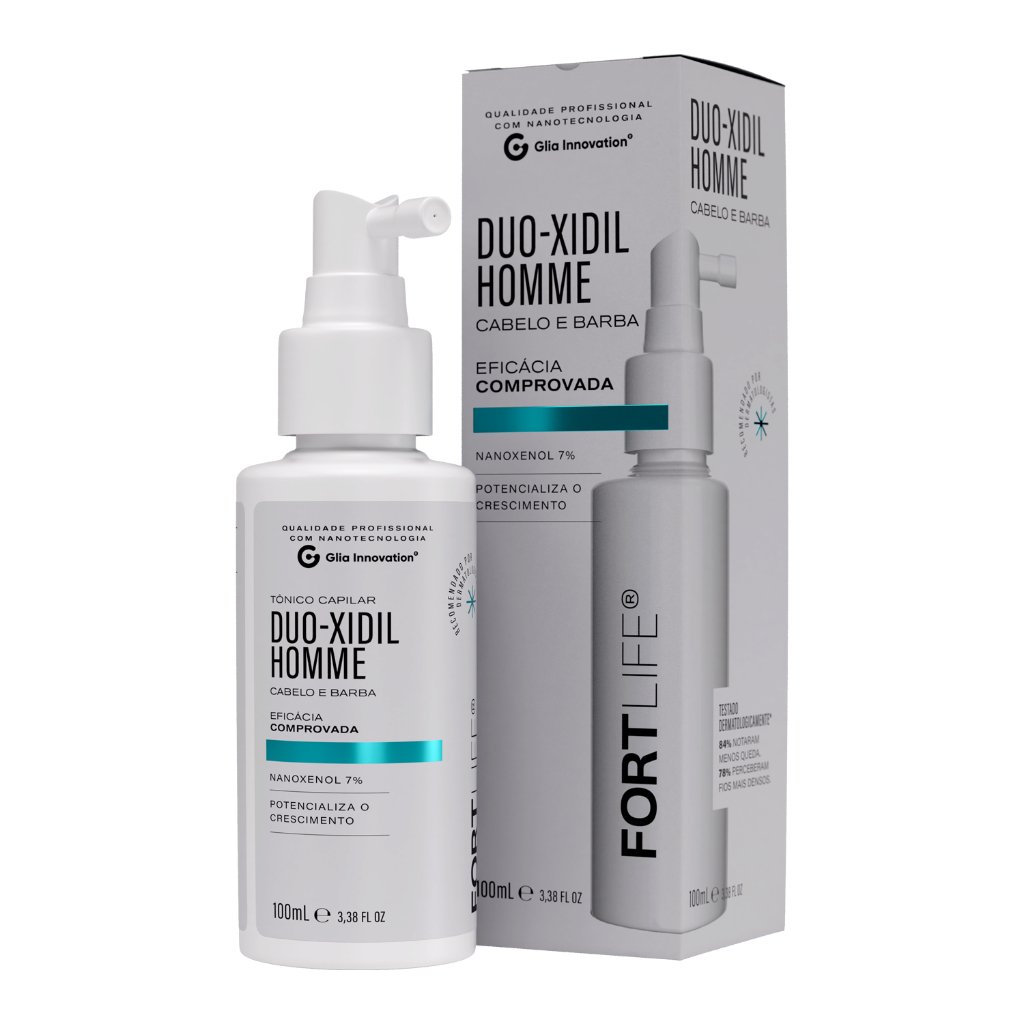 Duo-Xidil 7 %  Spray HOMME 100ml Cabelo e Barba (Tratamento Capilar) FORTLIFE