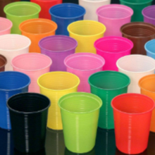 Copo Descartável 200ml Colorido Trik Trik – Festa | Kit Pacote c/ 50, 100, 200 ou 300 Un | Várias Cores