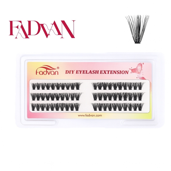 Cílios Fadvan Tufo 0.07D – Profissional 30/40/50P – Mix 9-14 mm