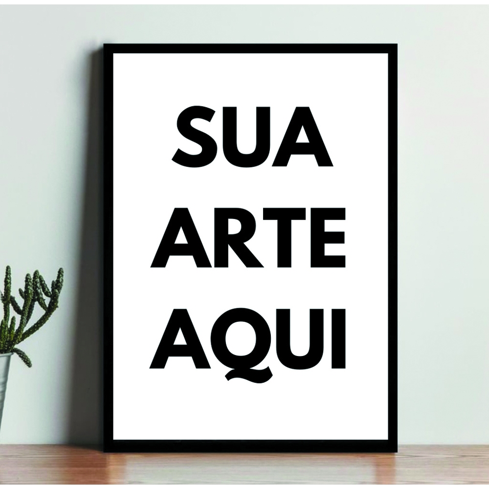 Quadro decorativo com sua foto grade 90x70 centímetros e outro tamanhos centímetros personalizado