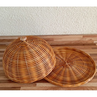Queijeira,  Porta bolo ou boleira redonda 25x15cm de fibra sintética em Oferta na Shopee