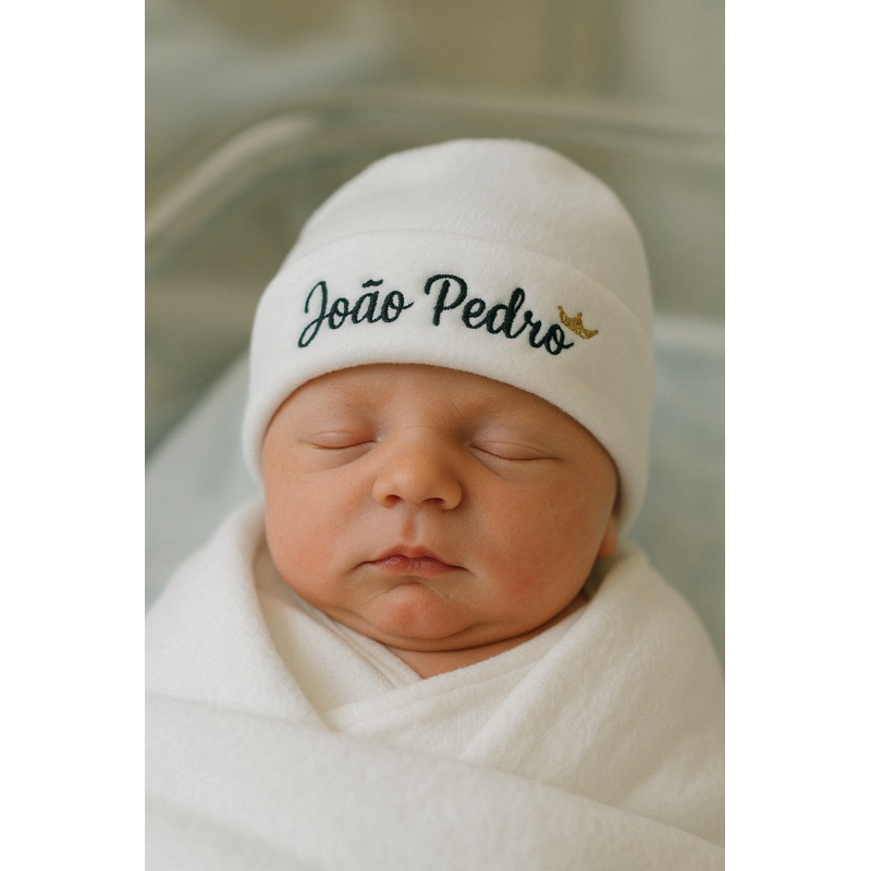 Touquinha RN Personalizada • Bordado com Nome • Envio Rápido e Seguro em Oferta na Shopee