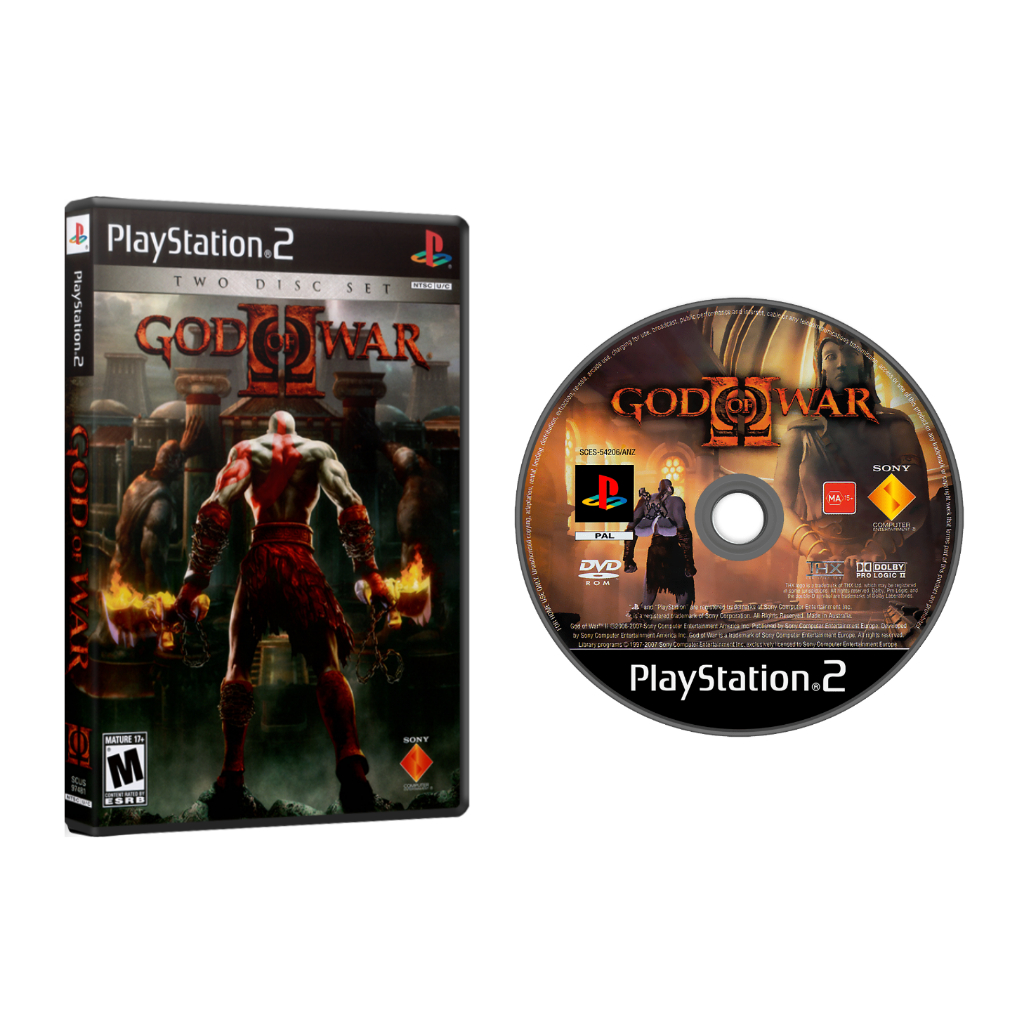Jogo God of War 2 Para PS2 Playstation 2