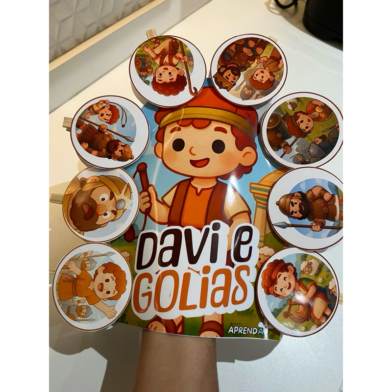 RECURSO PARA CONTAR HISTÓRIA – LUVA DAVI E GOLIAS