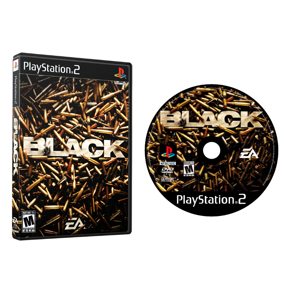 Jogo Black Para PS2 Playstation 2
