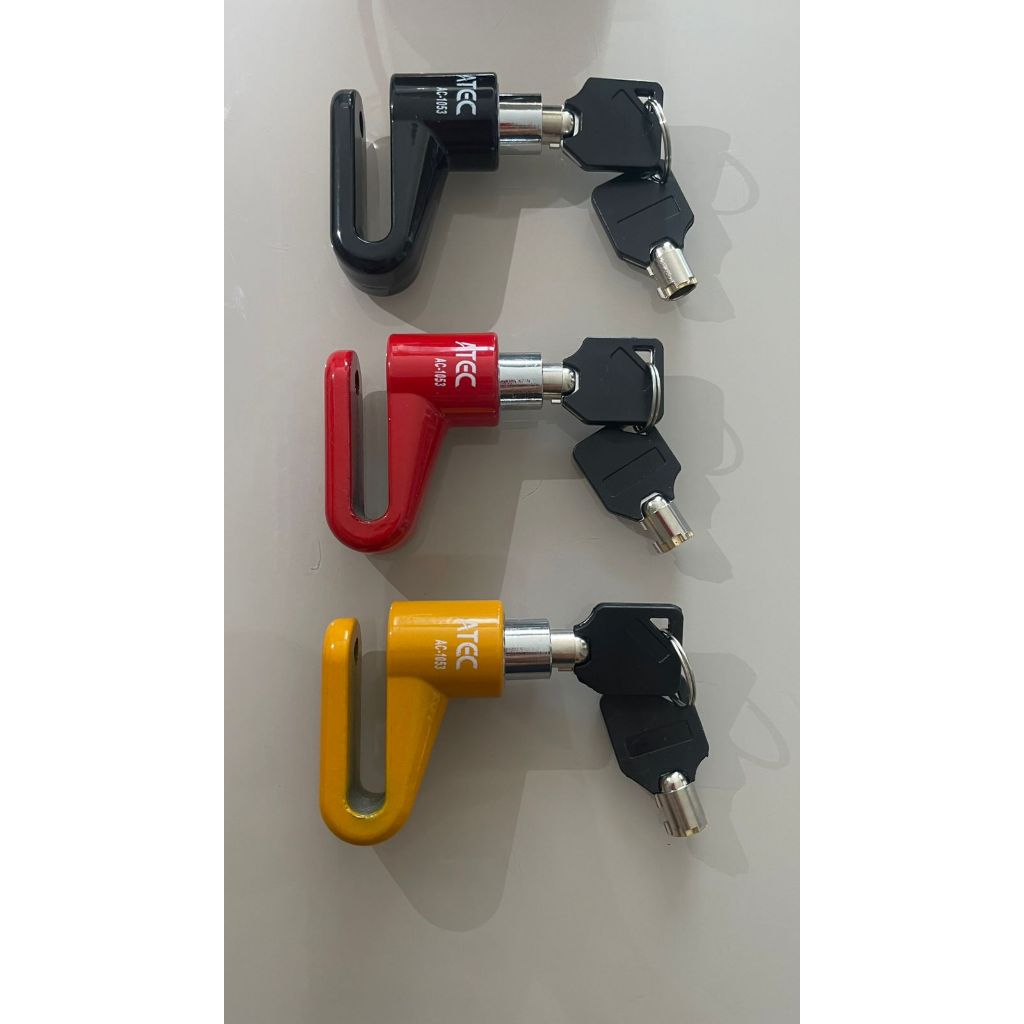 Cadeado Trava Anti Furto, Anti Roubo, Freio Disco Moto Universal