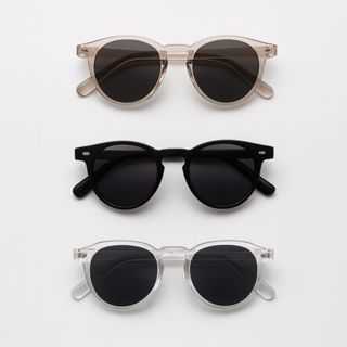 oculos de sol behave new gray redondo retro na moda unissex com proteçao uv400 em Oferta na Shopee