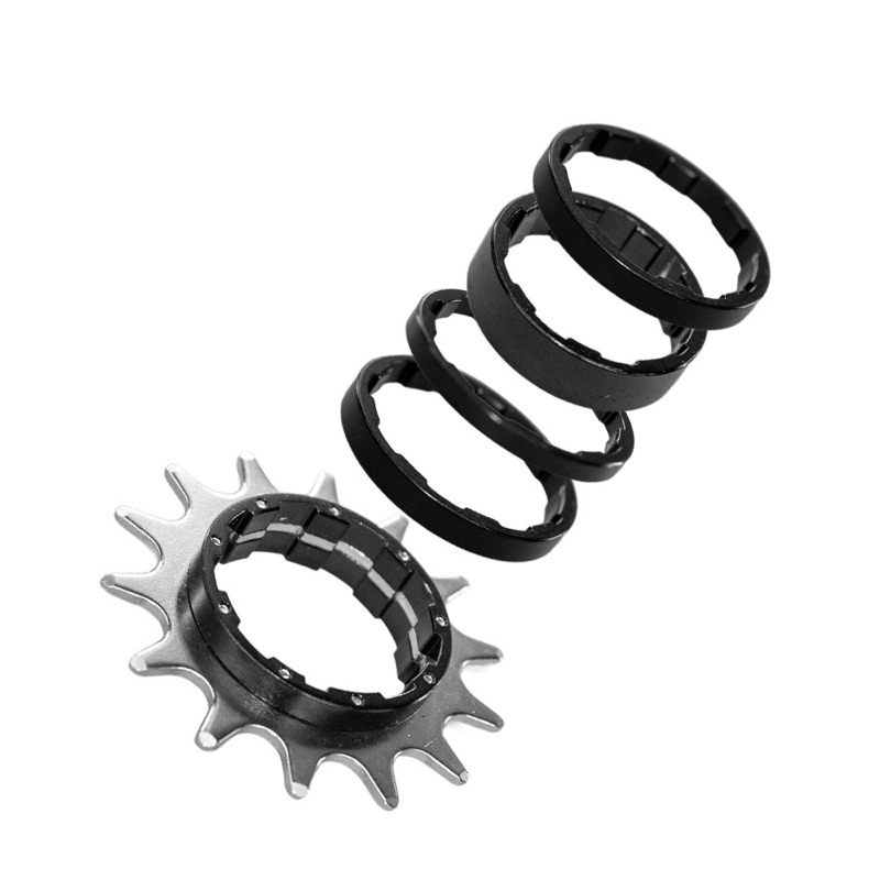 Kit Single Conversão Cubo K7 16 Dentes Fixa Freeride Jirt Jump Gios Hupi Viking GTA