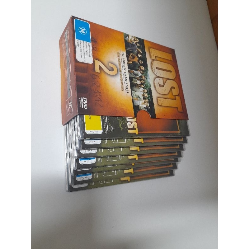 Box Dvd  Lost, 7 Discos, Segunda Temporada Completa