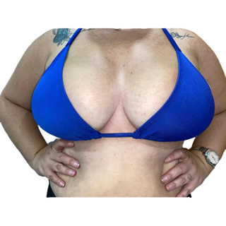 Sutiã biquini plus size cortininha em Oferta na Shopee