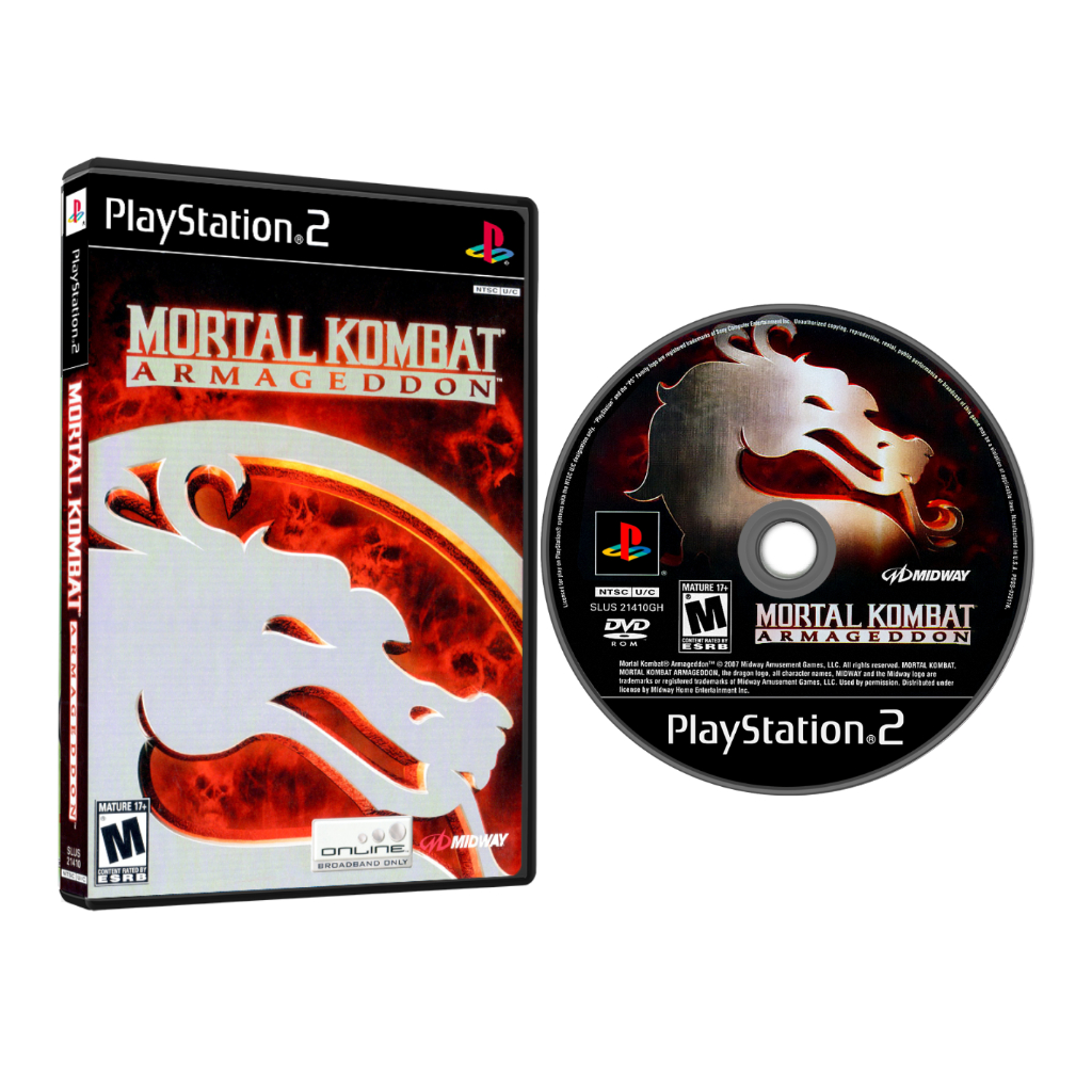 Jogo Mortal Kombat Armageddon Para PS2 Playstation 2 em Oferta na Shopee