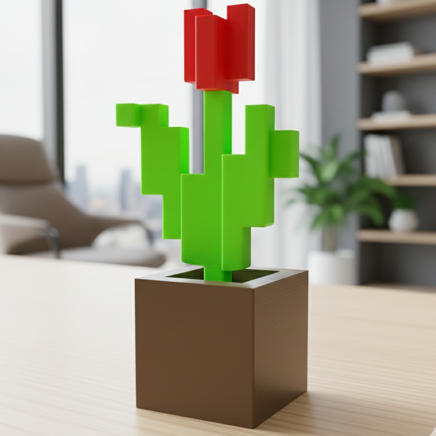 Tulipa Mine flor decorativa – Estilo craft